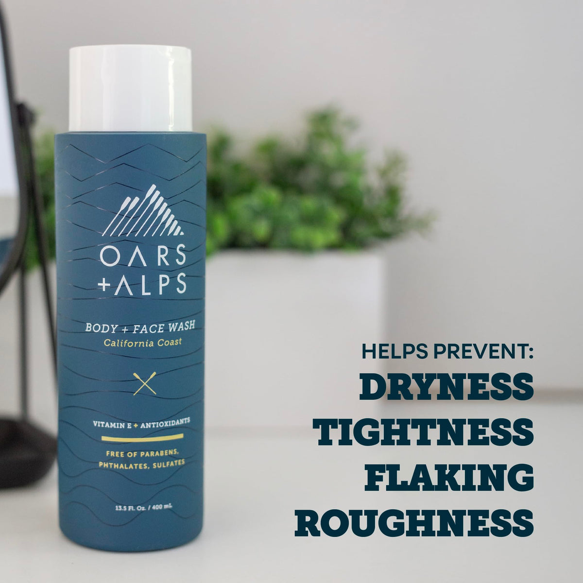 Oars + Alps 3pk packaging image, value pack for consistent cleansing routines.