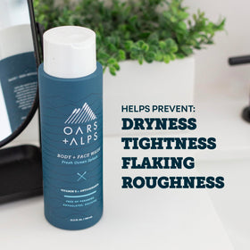 Fresh Ocean Splash scent notes with cedarwood and lime