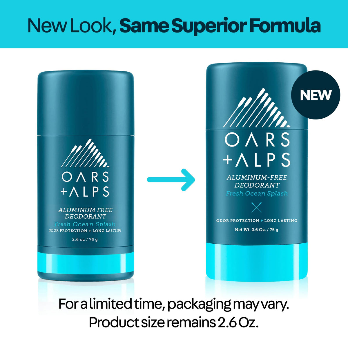 Oars + Alps deodorant provides anti-chafe protection during workouts.