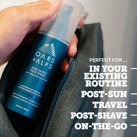 Oars + Alps Skin Saver in hydration-focused usage for acne-prone skin.