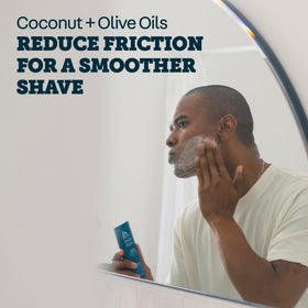 Oars + Alps ocean splash scent evokes fresh, cool shaving ritual.