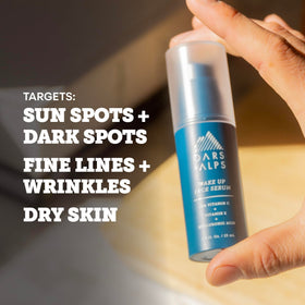 Oars + Alps Vitamin C Serum TSA-friendly packaging for on-the-go