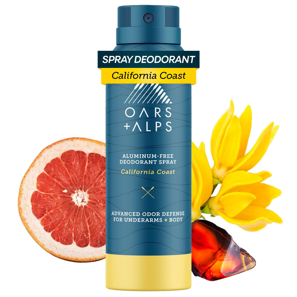 Oars + Alps California Coast bottle for all-over freshness
