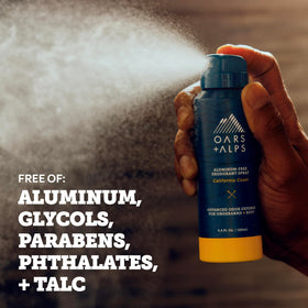 Oars + Alps travel-size deodorant for on-the-go freshness