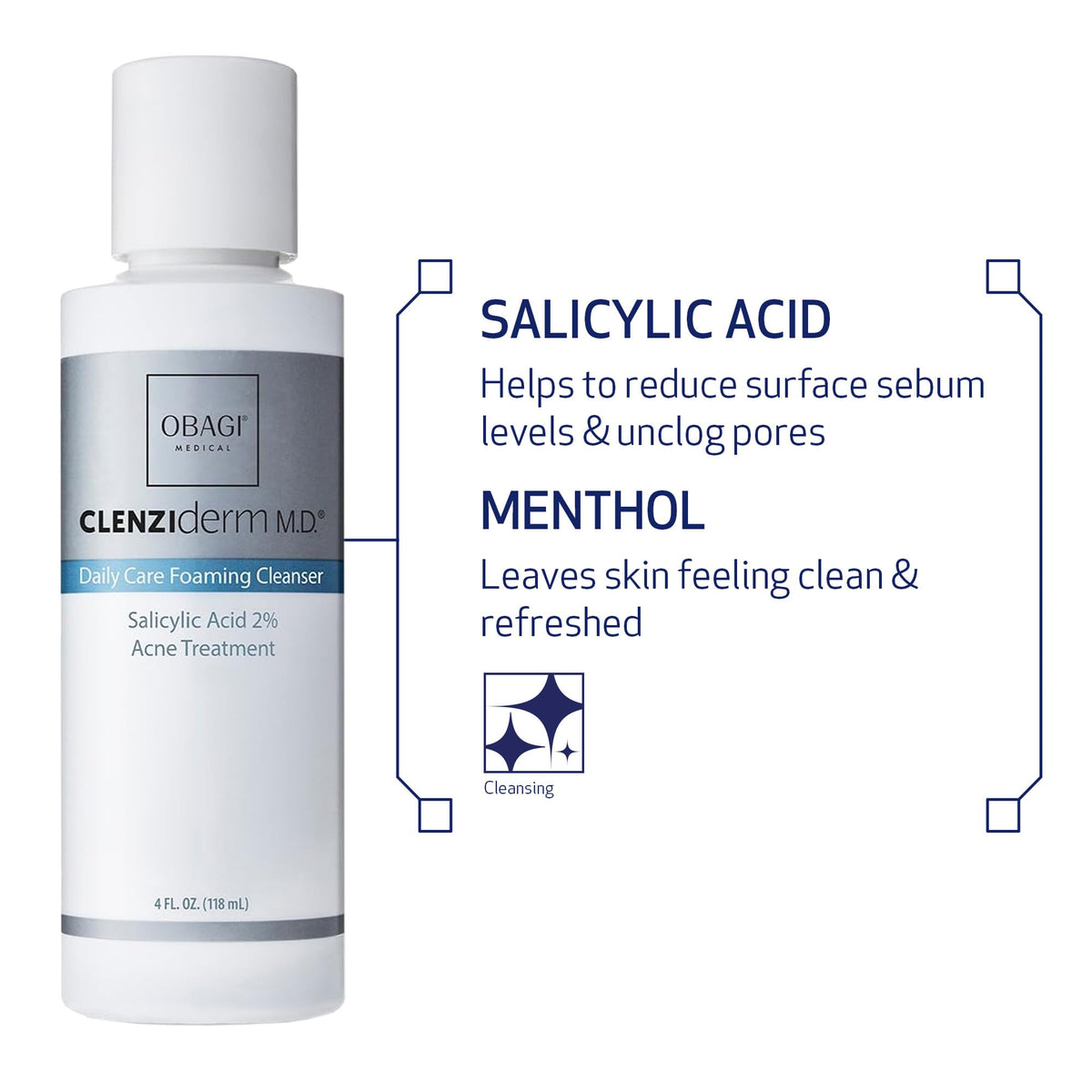 Close-up of foaming cleanser texture for skin cleansing.
