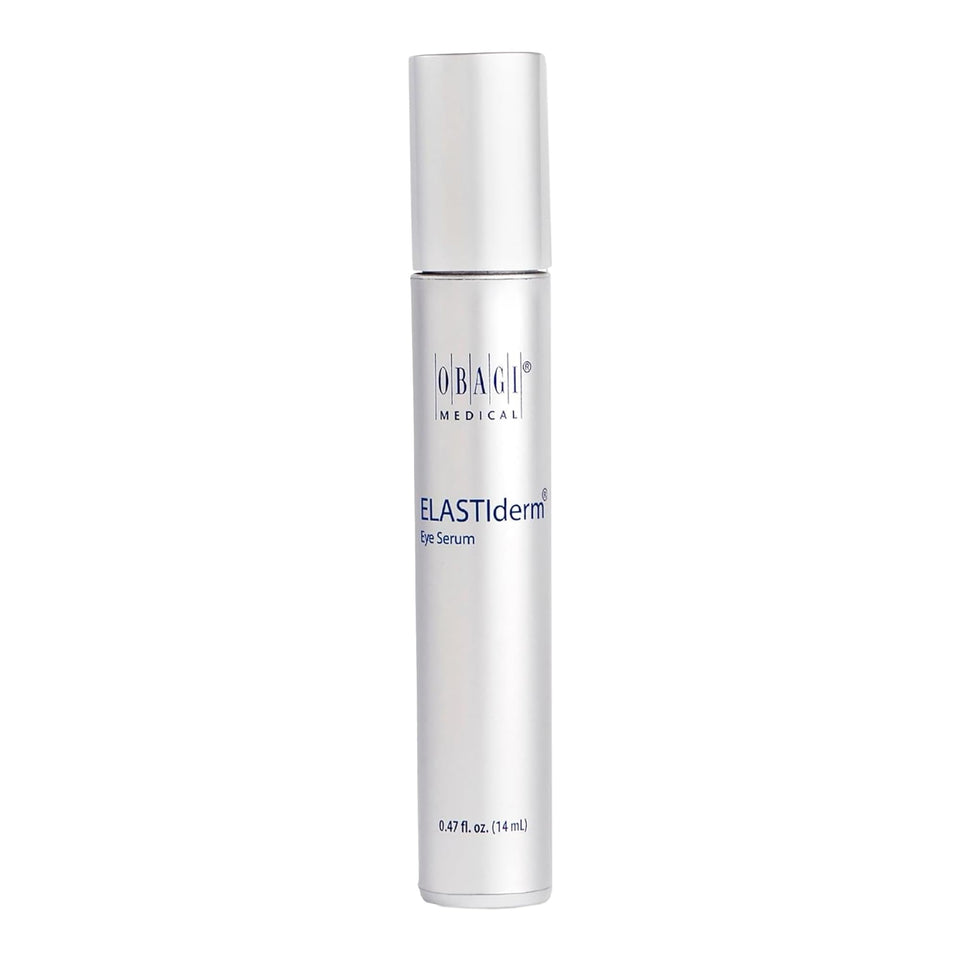 Obagi ELASTIderm Eye Serum packaging visible for daily use