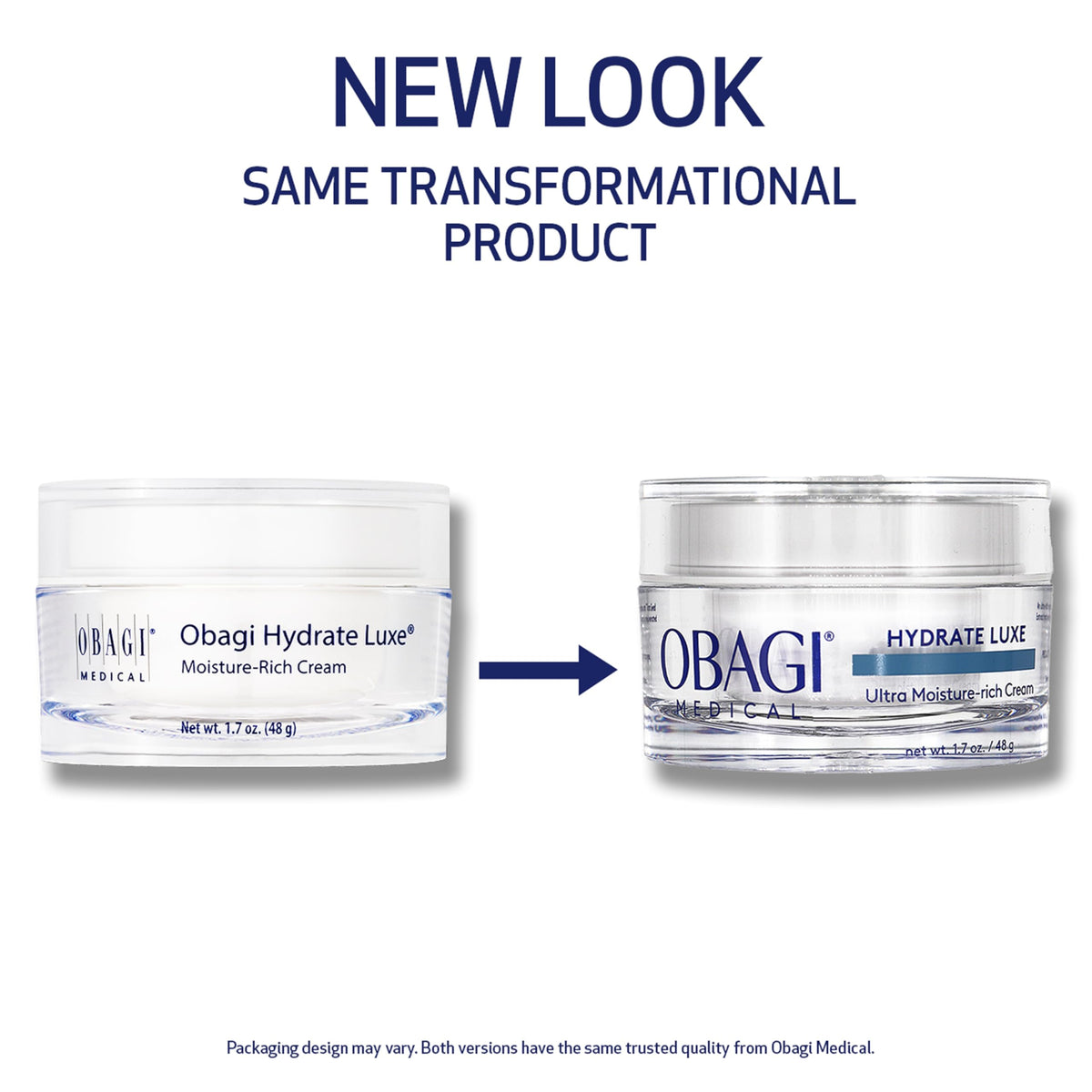 Obagi Hydrate Luxe night application scene during your skincare routine.