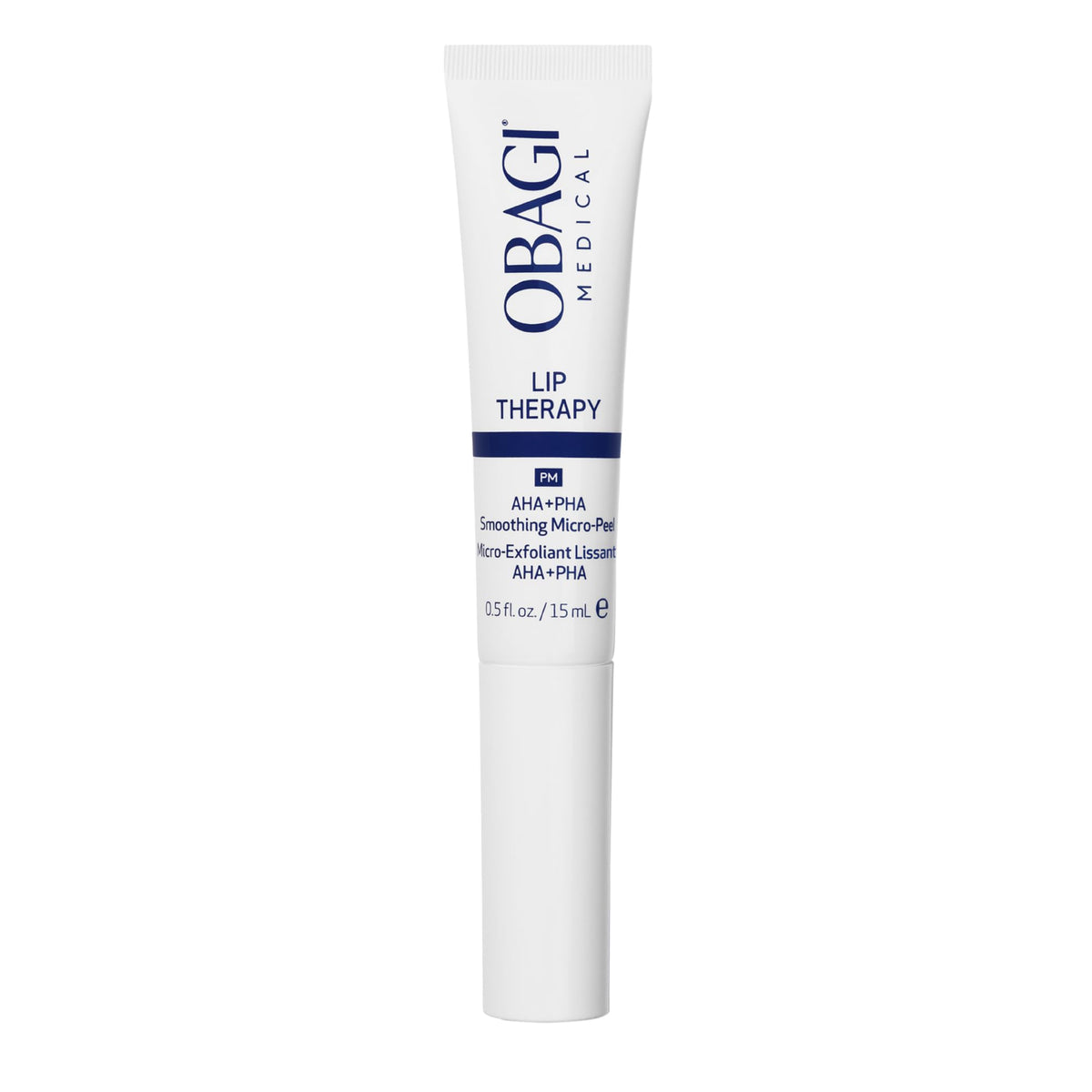 Obagi Lip Therapy overnight mask close up showing smoothing lip texture