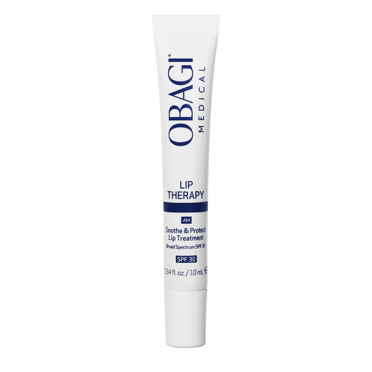 Obagi Lip Therapy SPF 30 balm front view showing premium lip protection