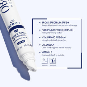 Obagi Lip Therapy SPF 30 balm with peptides for plump texture