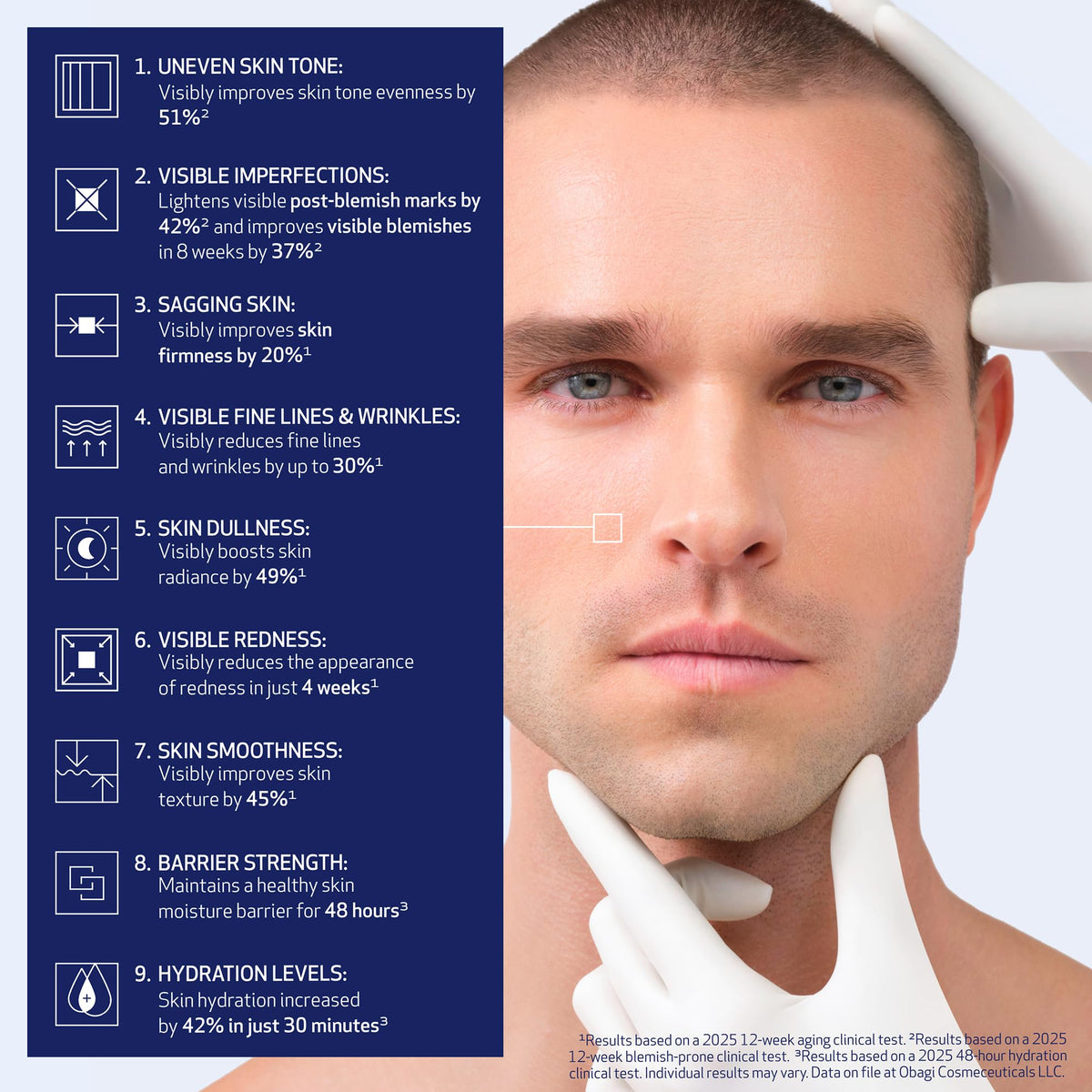 NU-GEN ingredients visual highlighting NAD+ boosters for renewed skin vitality