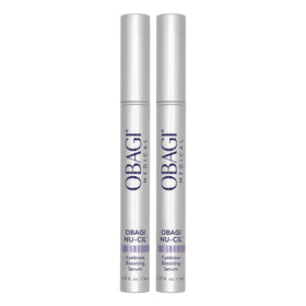 Obagi Nu-Cil brow serum bottle with packaging for fuller, healthier-looking brows