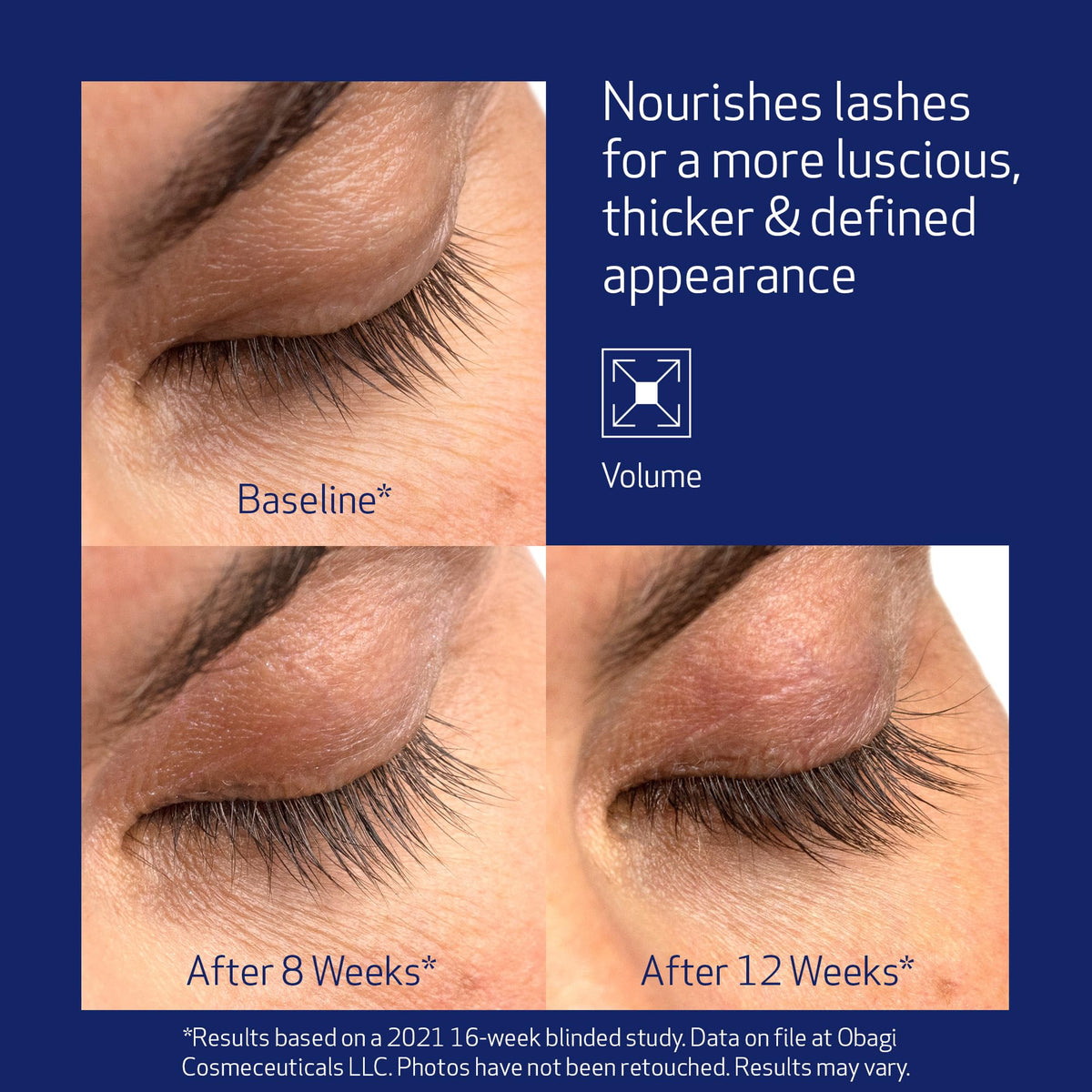 Obagi Nu-Cil serum brush applicator ready for precise application.