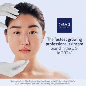 Obagi Nu-Derm Foaming Gel with Aloe Vera delivers soothing cleansing experience.