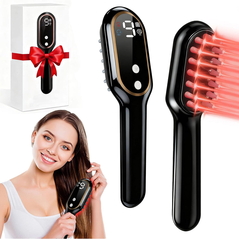 Obiredk Laser Hair Growth Comb front view for easy home use.