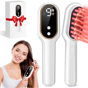 Obiredk Laser Hair Growth Comb front view for convenient at-home use and everyday styling.