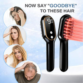 Obiredk Laser Hair Growth Comb packaging shows gift-ready design.