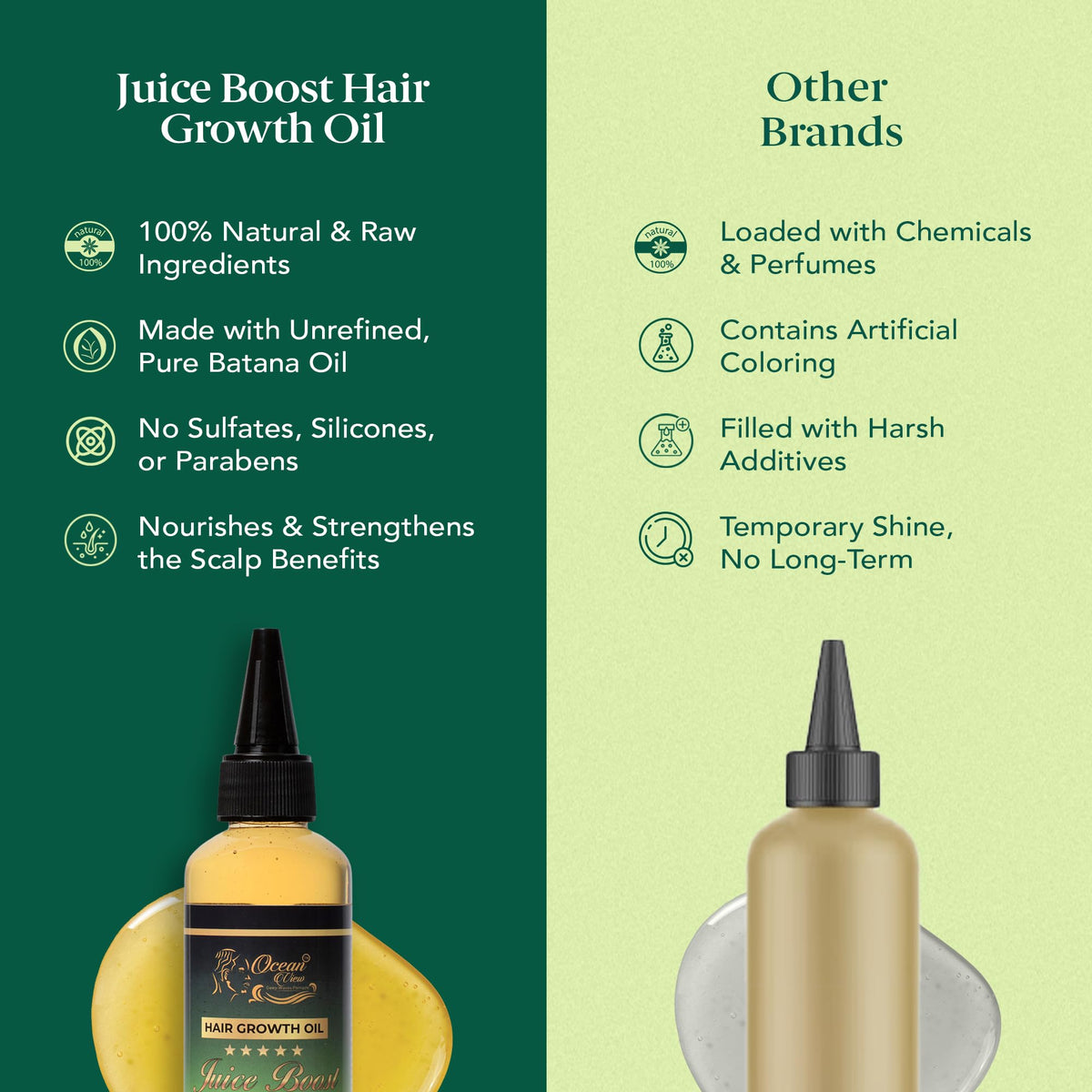Ocean View Deep Waves Pomade rosemary and castor for scalp conditioning.