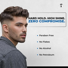 All hair types can achieve a defined look with Oceano gel.