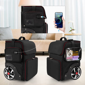 OCHEAL retractable pull rod and large wheels enable smooth mobility.
