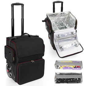 OCHEAL zipper lock on case adds security for personal accessories.
