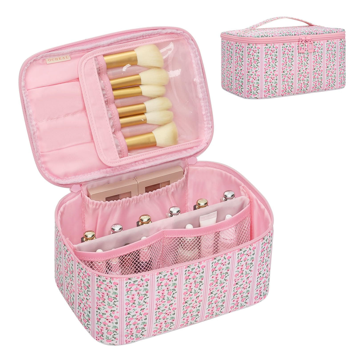 OCHEAL easy-to-clean lining helps maintain hygiene during trips