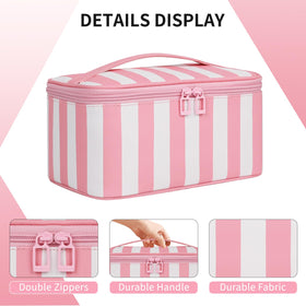 OCHEAL makeup bag portable-lightweight design for travel and daily use