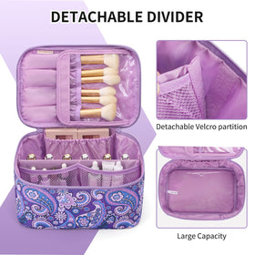 OCHEAL makeup bag waterproof vegan leather resists spills