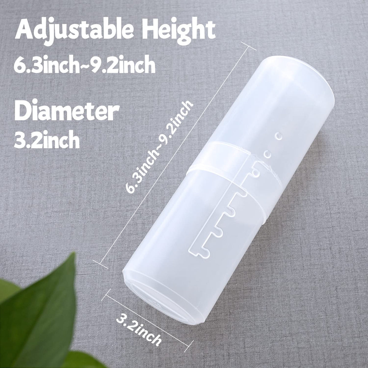 OCHEAL vanity-ready brush holder fitting neatly on a dresser or in a bag.