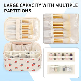 OCHEAL travel toiletry bag compacts into luggage for trips