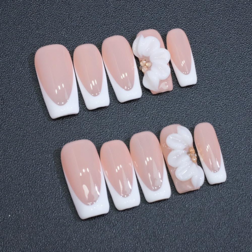 OCOUYVD versatile nail design suitable for weddings and parties