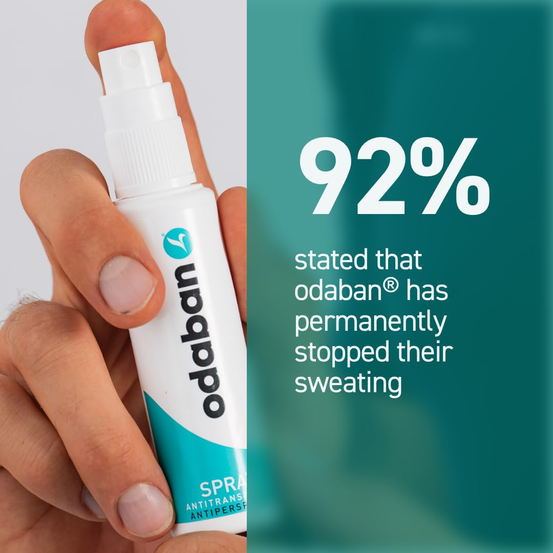 Odaban on-skin application shows quick-drying, comfortable feel.