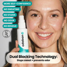 Odaban travel-size bottle ideal for gym bags and trips.