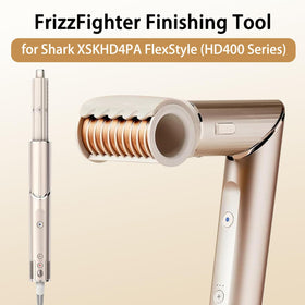 Odashen finishing tool uses ceramic-coated surface to tame flyaways on dry hair.