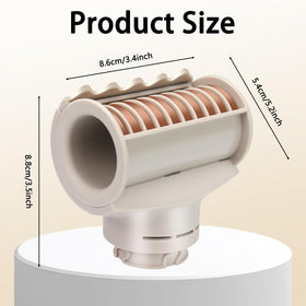 Odashen finishing tool for dry hair helps smooth and polish style.