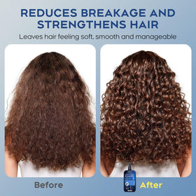 Oely ingredients include shea butter and jojoba oil for nourished, resilient strands.