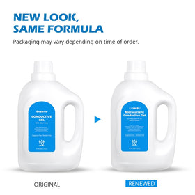 Oeneis facial gel glide application showing easy spread for device use.