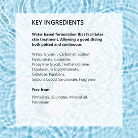Oeneis hydrating skin prep keeps skin soft during use.