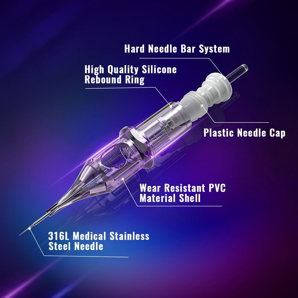 OFEYLE 3RL cartridge close-up for precise line work