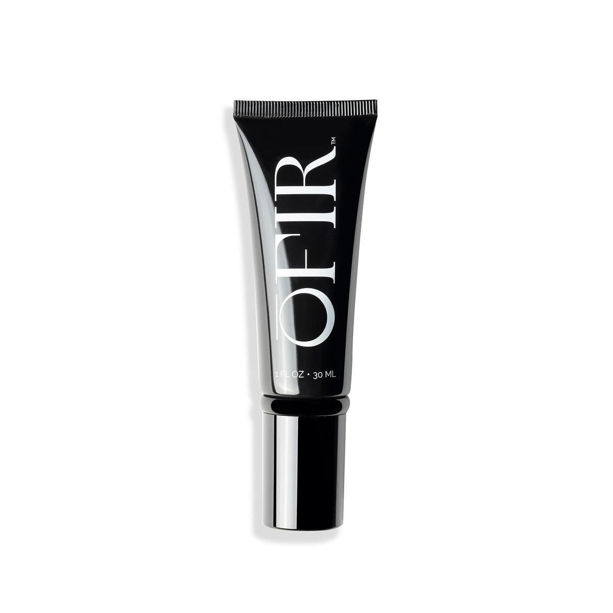 OFIR Skin Prep Dewy Primer Serum bottle glows with hydrating luminosity for makeup prep.
