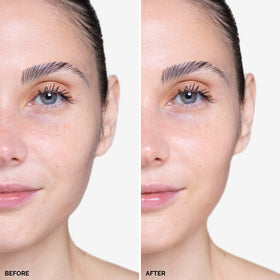 Hand applying OFIR primer creates a hydrated, radiant base.