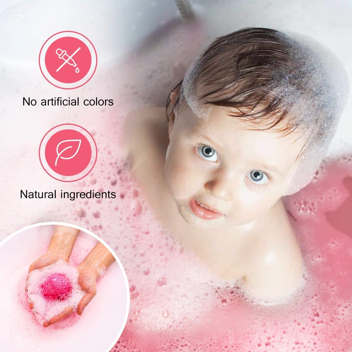 OFUN ocean-bomb dissolving, refreshing marine notes in tub.