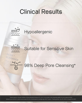 OGANACELL DERX Cleanser from a dermatology informed brand with tested formulas.