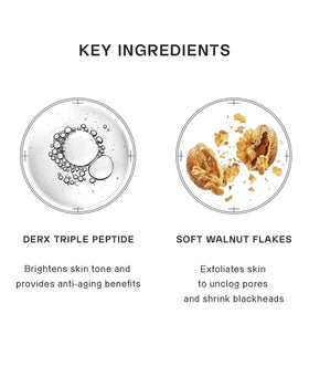 OGANA CELL DERX peptide complex illustration highlights hydration and elasticity.