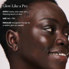 Ogee Jojoba Glow oil in a morning skincare setup for a breathable, non-greasy finish.