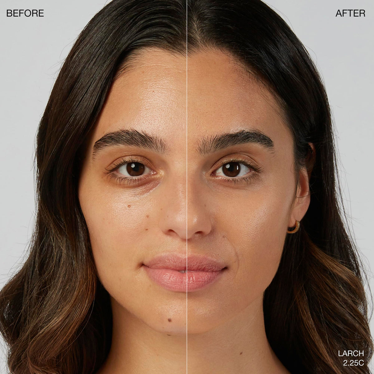 Ogee foundation stick application on skin demonstrates buildable coverage for your desired look.