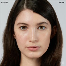 Ogee Sculpted Complexion Foundation Stick swirl on skin demonstrates buildable, breathable coverage.
