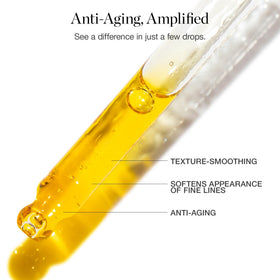 Ogee serum texture swirl showing lightweight, fast-absorbing finish for layered skincare