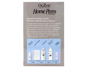 OGILVIE Home Perm application gloves for clean, mess-free processing.