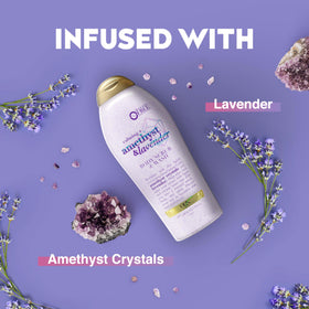 Label detail highlights sulfate-free formula and premium ingredients